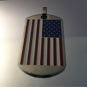 USA Steel Dog Tag